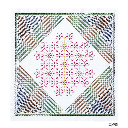 La bouquetiére sashiko embroidery kit