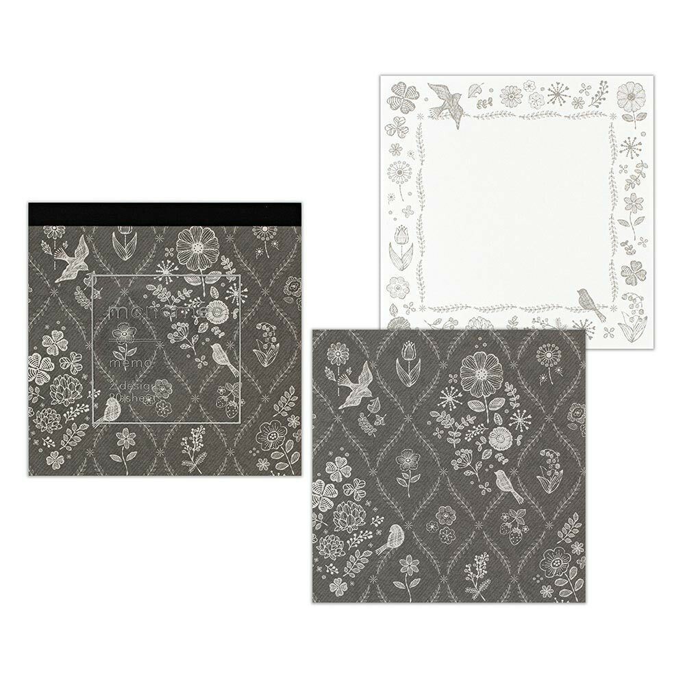 MONOMEE vintage monotone memo block