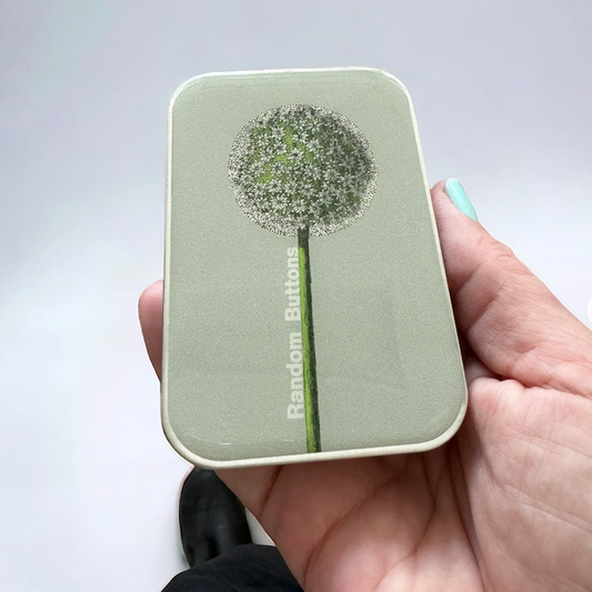 編み物道具入れ/ 収納缶(L)