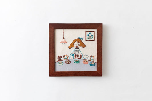 COSMO コスモ ねこと暮らす毎日 刺しゅうキット