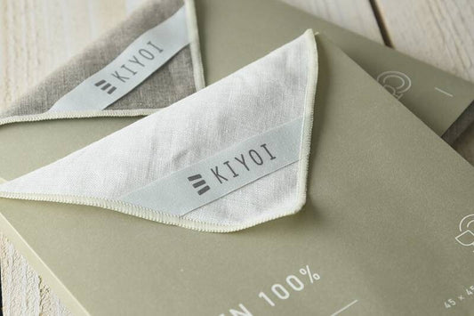 KIYOI リネン100%ふきん