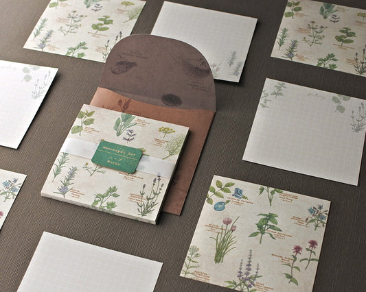 RETRONOME 図鑑風メモ便箋 (ケース付け)