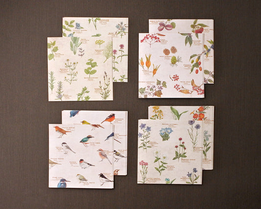 RETRONOME さんさく図鑑風メモ便箋+卓上ホルダー