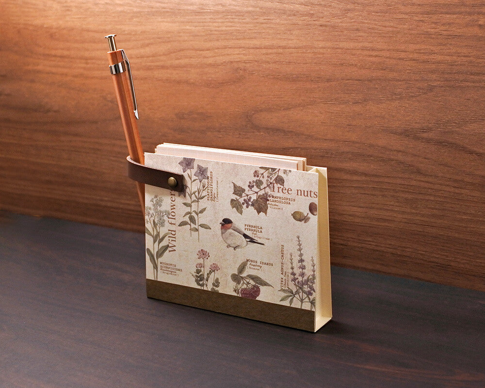 RETRONOME さんさく図鑑風メモ便箋+卓上ホルダー