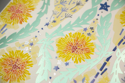 MISUZU UTA Stars and Dandelions notebook