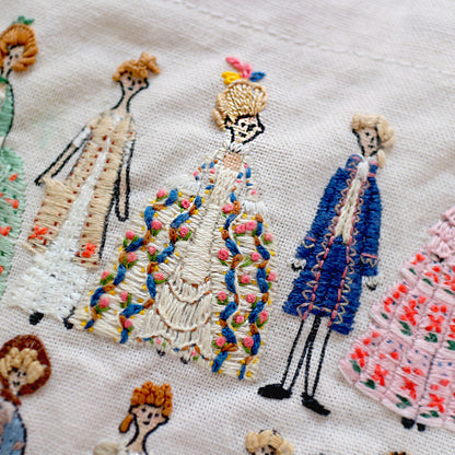 100ネエサン　刺しゅうキット　ミニトート