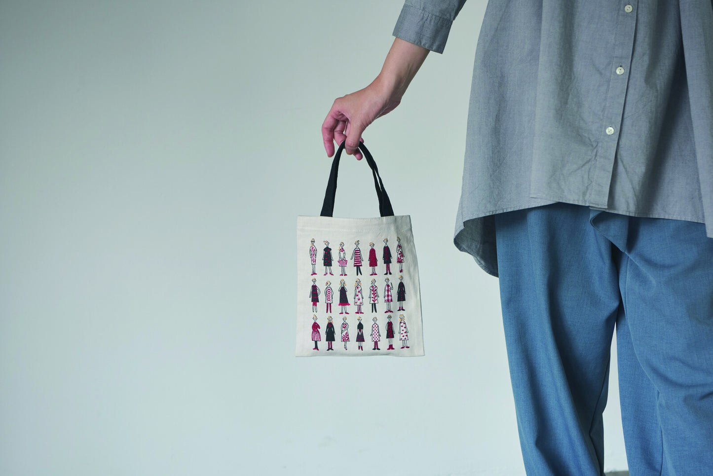 100ネエサン　刺しゅうキット　ミニトート