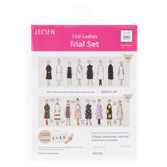 100ネエサン　刺しゅうキット　トライアルセット