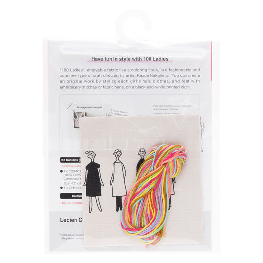 100ネエサン　刺しゅうキット　トライアルセット