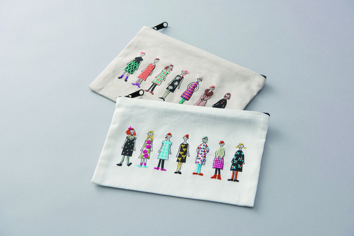 100ネエサン　刺しゅうキット　ジッパー付きポーチ