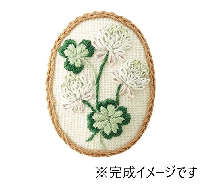 フランス刺しゅうブローチキット