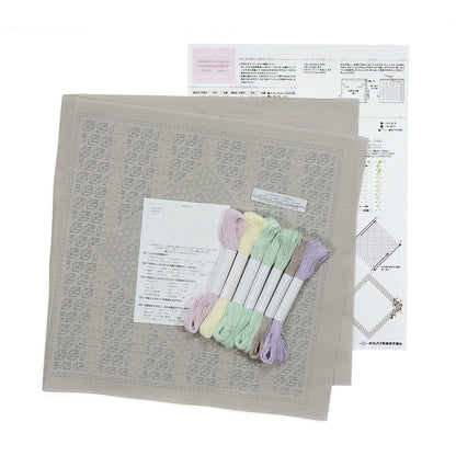 La bouquetiére sashiko embroidery kit