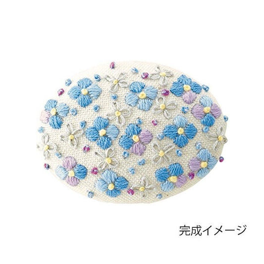フランス刺しゅうブローチキット
