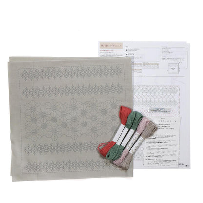 La bouquetiére sashiko embroidery kit