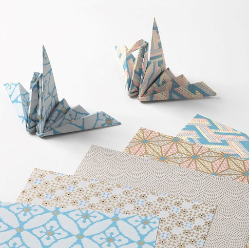 YUZEN WASHI traditional patterns origami paper