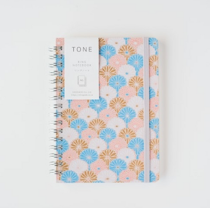 友禅和紙　リングノート A５