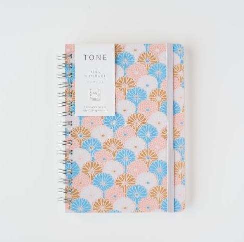 友禅和紙　リングノート A５