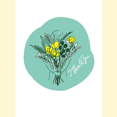 Letterpress greeting card