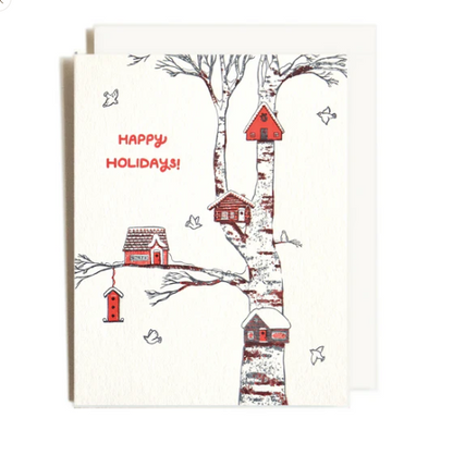 活版印刷 グリーティングカード