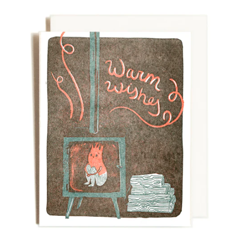 活版印刷 グリーティングカード