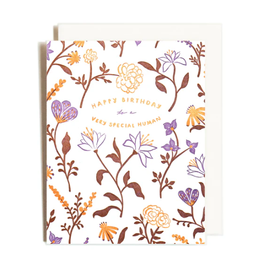 活版印刷 グリーティングカード