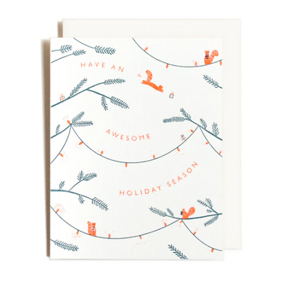 活版印刷 グリーティングカード