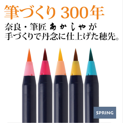 SAI watercolour brush pens 5-colour set