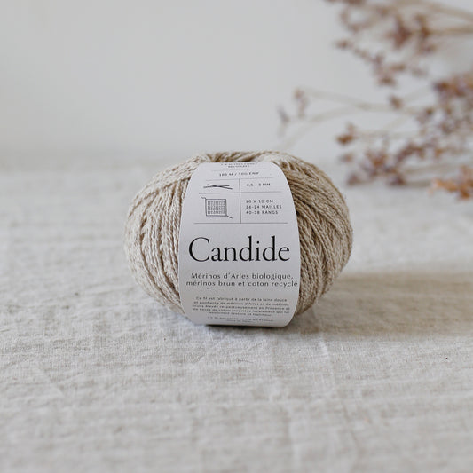Candide wool/cotton yarn