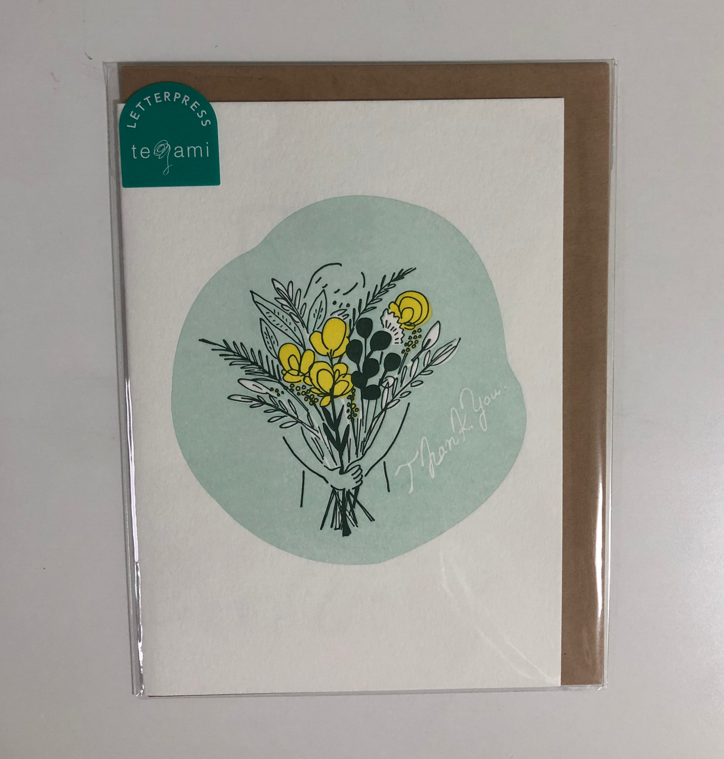 Letterpress greeting card