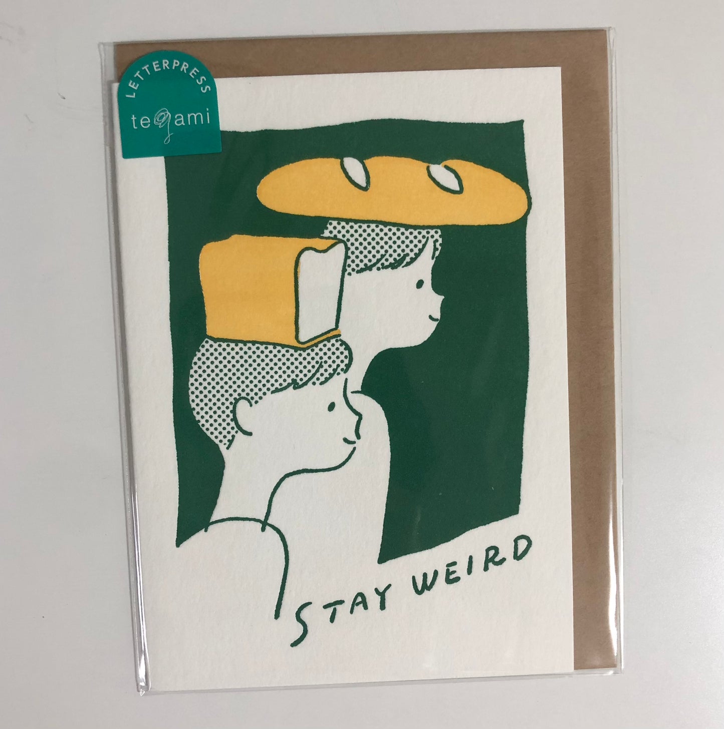 Letterpress greeting card