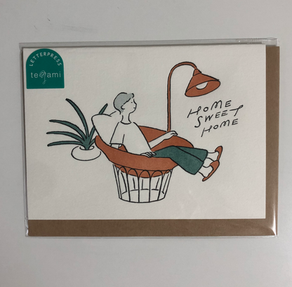 Letterpress greeting card