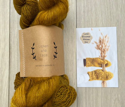 Lichen and Lace X Kristin Ledgett Late Bloomer 手袋手編みキット