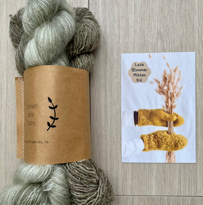Lichen and Lace X Kristin Ledgett Late Bloomer 手袋手編みキット