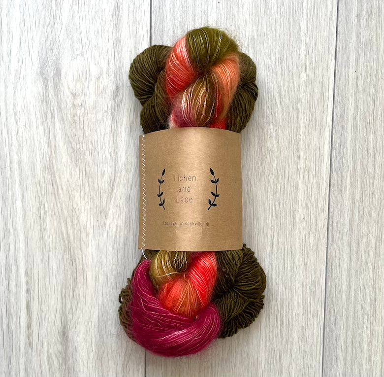 Lichen and Lace X Kristin Ledgett Late Bloomer 手袋手編みキット