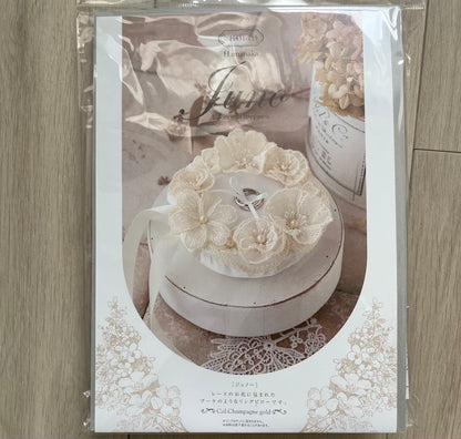 JUNO Wedding Ring Bearer Pillow hand sewing kit