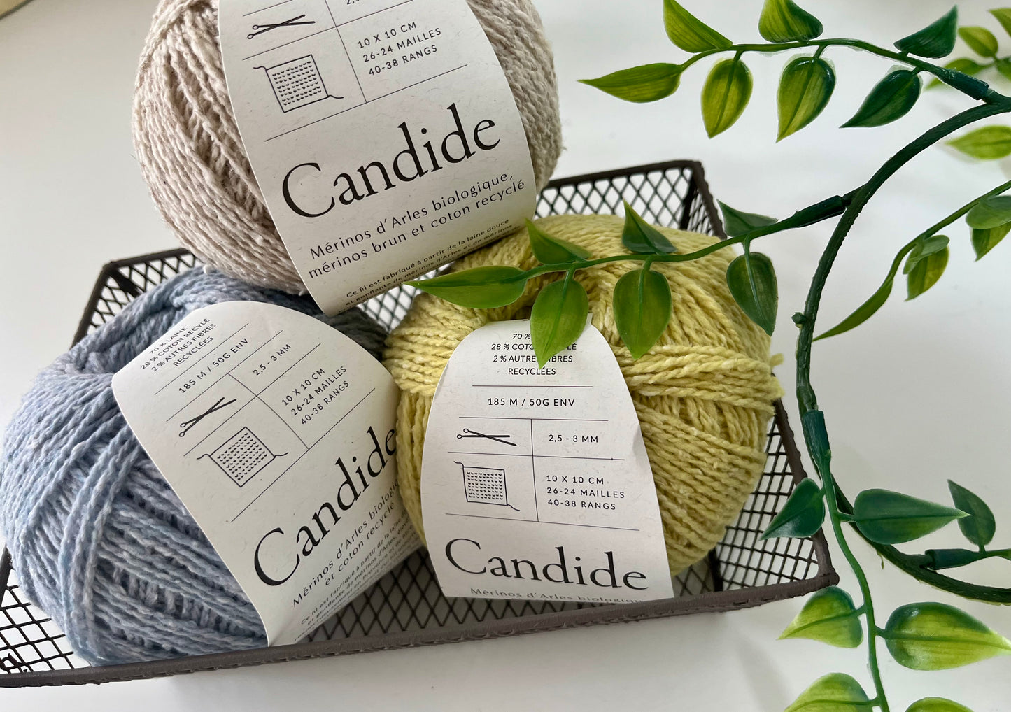 Candide ウール・コットン糸