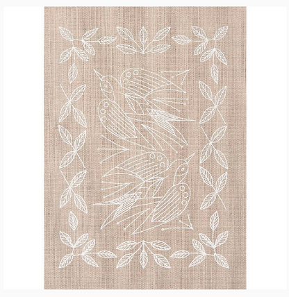 COSMO Swallow and Plant Series Embroidery Kit
