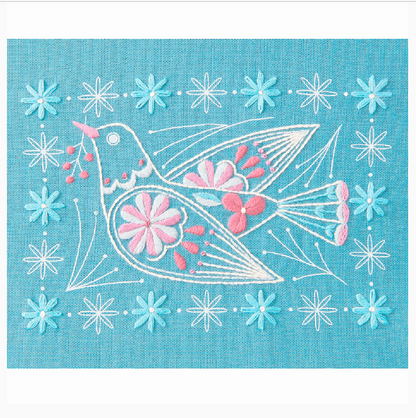 COSMO Swallow and Plant Series Embroidery Kit