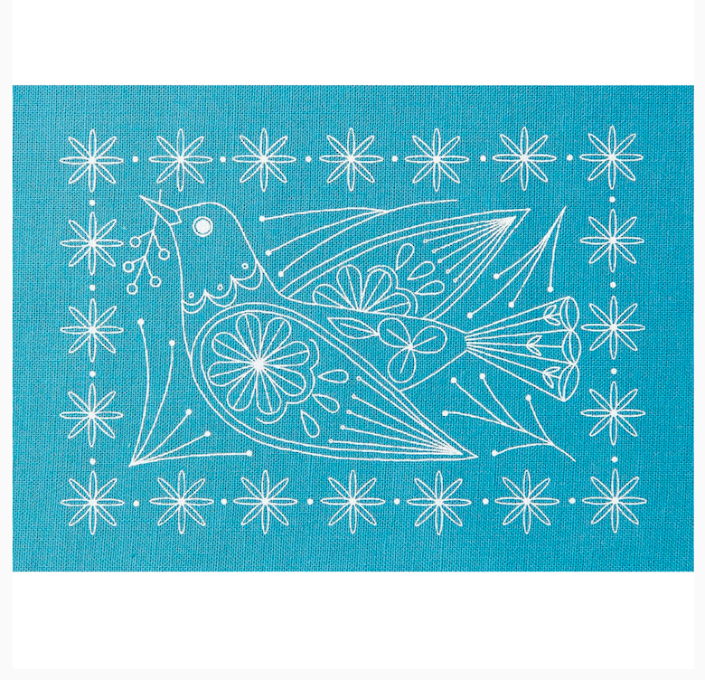 COSMO Swallow and Plant Series Embroidery Kit