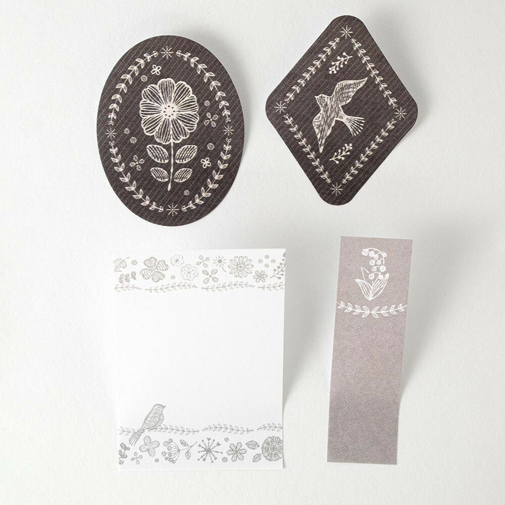 MONOMEE vintage monotone sticky notes