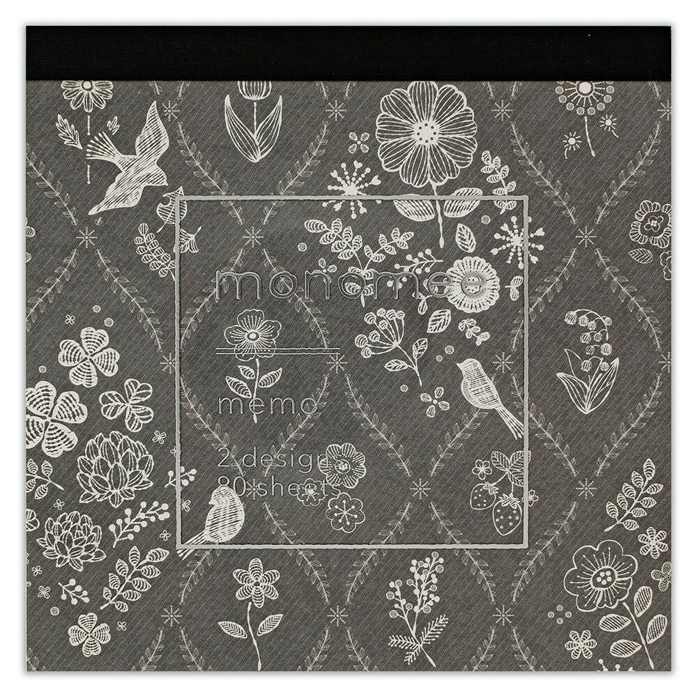 MONOMEE ヴィンテージ モノトーン ブロックメモ　