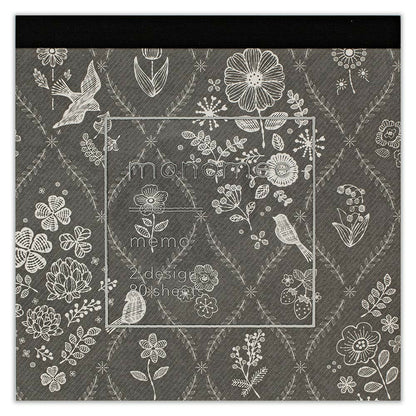 MONOMEE ヴィンテージ モノトーン ブロックメモ　