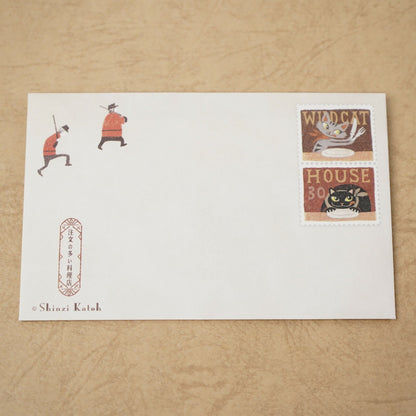 SHINZI KATOH Miyazawa Kenji The Restaurant of Many Orders mini letter set