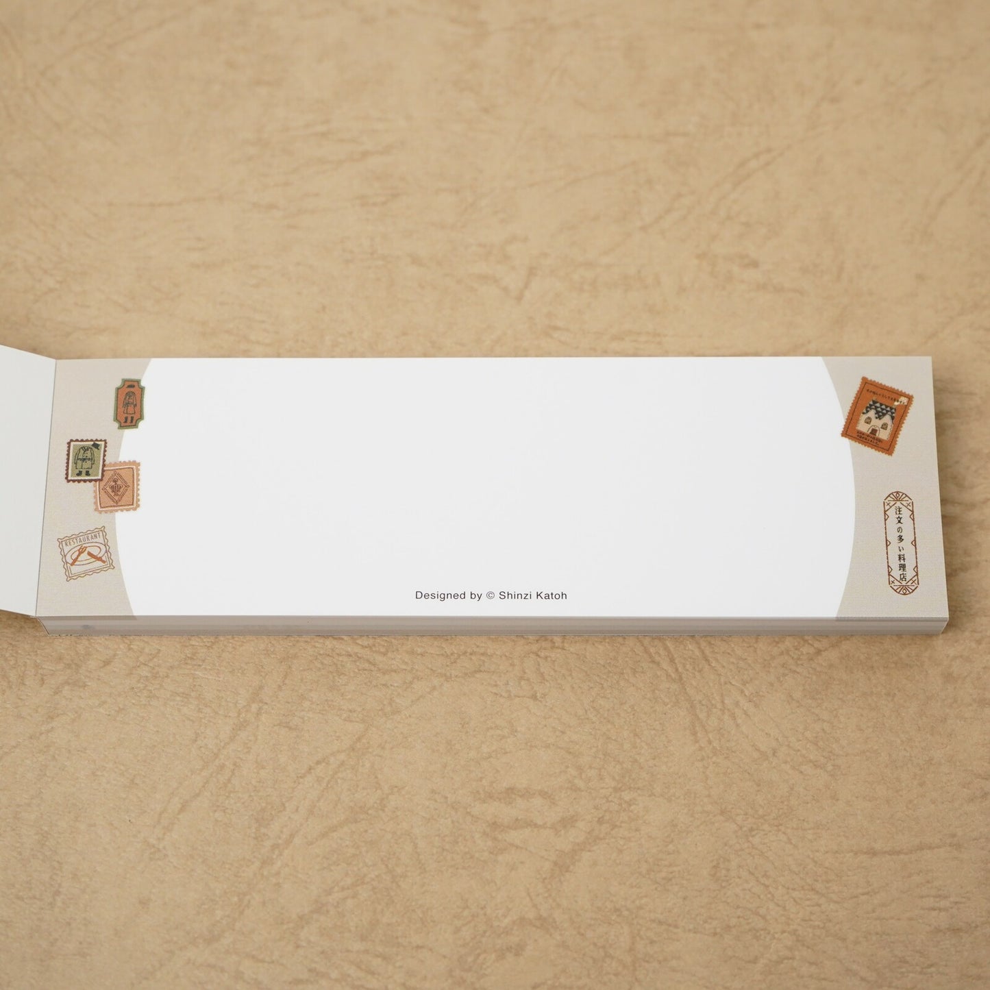 SHINZI KATOH 宮沢賢治 注文の多い料理店 一筆メモ