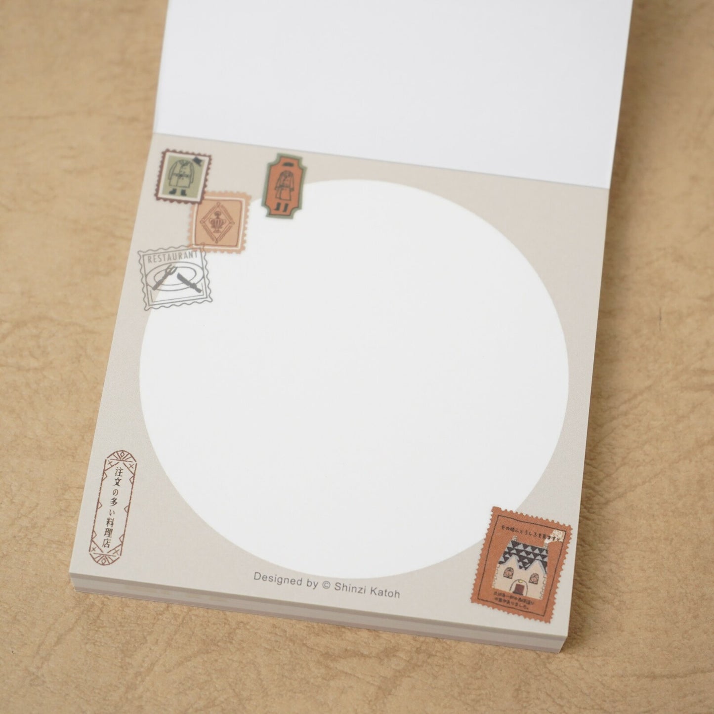 SHINZI KATOH 宮沢賢治 注文の多い料理店 ブロックメモ