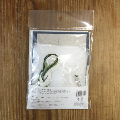 NEKOGAO ブローチ 刺繍キット