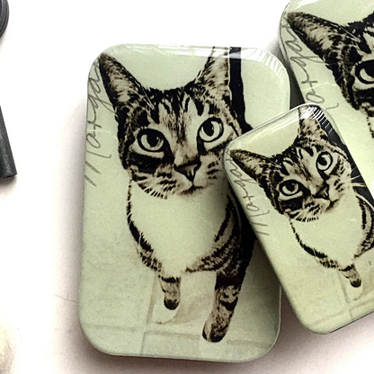 編み物道具入れ/ 収納缶（L）