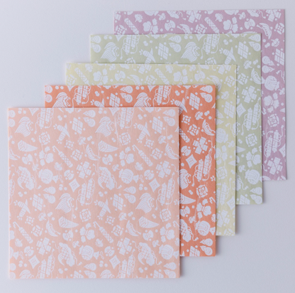 YUZEN WASHI traditional patterns origami paper