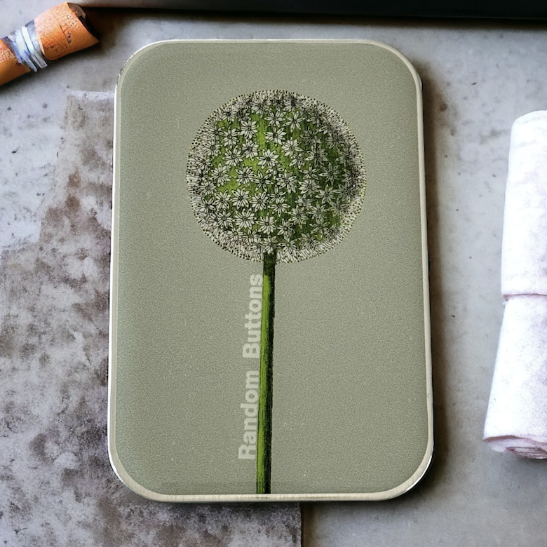 編み物道具入れ/ 収納缶（L）