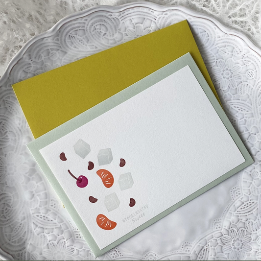 活版印刷 レトロ ひとこと便箋